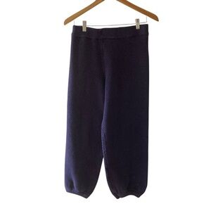 Free People Purple Jogger Sweatpants Cozy Knit
